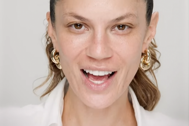 Danijela Dimitrovska bez šminke