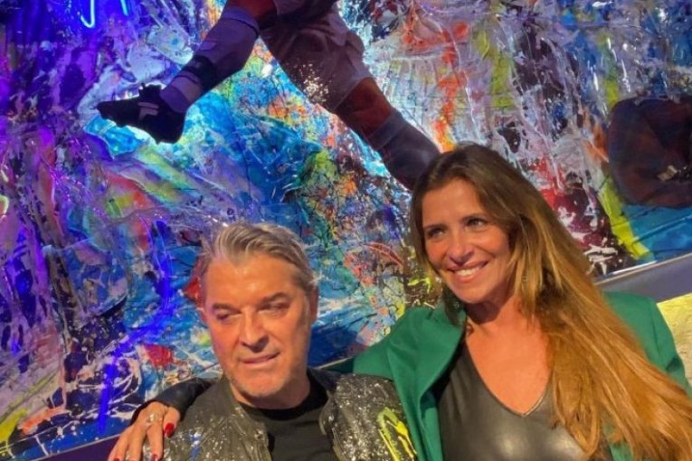 Umetničko delo posvećeno Siniši Mihajloviću