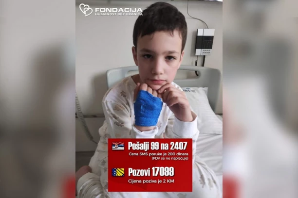 DANILU (12) JE POTREBNA NAŠA POMOĆ! Pošalji 99 na 2407!