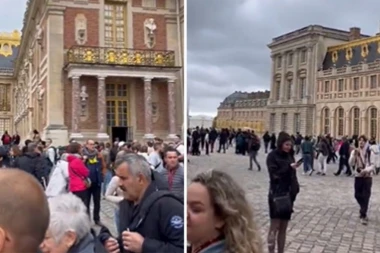 VERSAJSKA PALATA PONOVO POD OPSADOM! "SVE ĆU RAZNETI": Evakuisana šesti put u sedam dana zbog jezivih pretnji! (VIDEO)