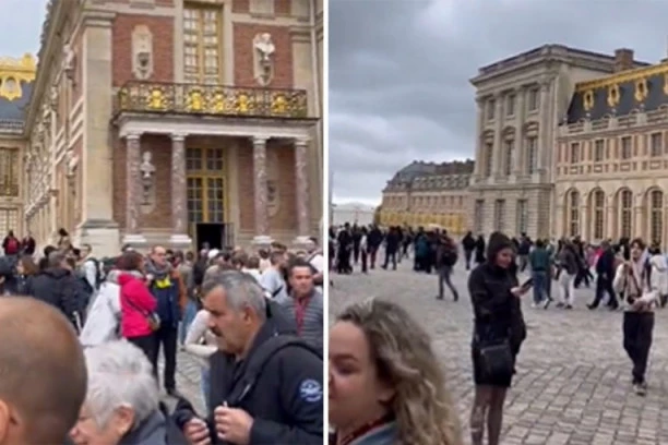 VERSAJSKA PALATA PONOVO POD OPSADOM! "SVE ĆU RAZNETI": Evakuisana šesti put u sedam dana zbog jezivih pretnji! (VIDEO)