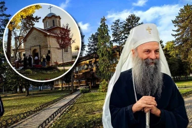 Patrijarh Porfirije osveštao crkvu krugu Vaspitno-popravnog doma u Kruševcu