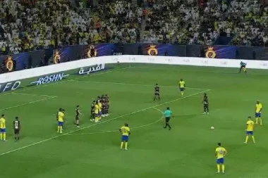 KAKVA MAJSTORIJA RONALDA! Kristijano opet POGODIO za Al Nasr! Evrogol Portugalca! (VIDEO)