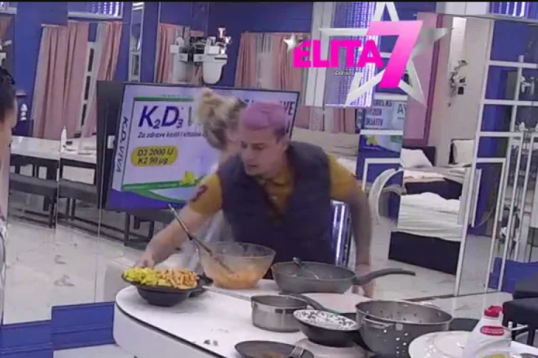 Milica i Bora svađa u Eliti