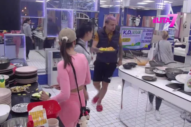 Milica i Bora svađa u Eliti