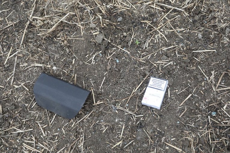 Automobil Darka Lazića nakon nezgode