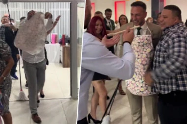 LUDILO NA SVADBI U BIJELJINI: Mladoženja ovakav poklon nije moga NI DA ZAMISLI! Društvene mreže GORE! (VIDEO)