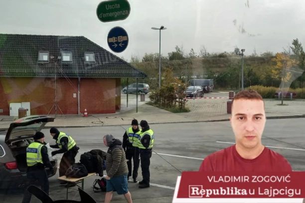 DELIJE "ISTRESLI IZ GAĆA": Surova kontrola na ulazu u Nemačku