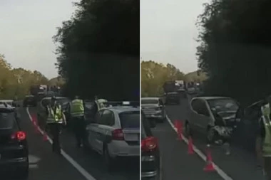 STRAVIČAN UDES KOD PARAĆINA! Preticanje na punoj liniji jedno lice odvelo u smrt, šestoro povređeno! (VIDEO)