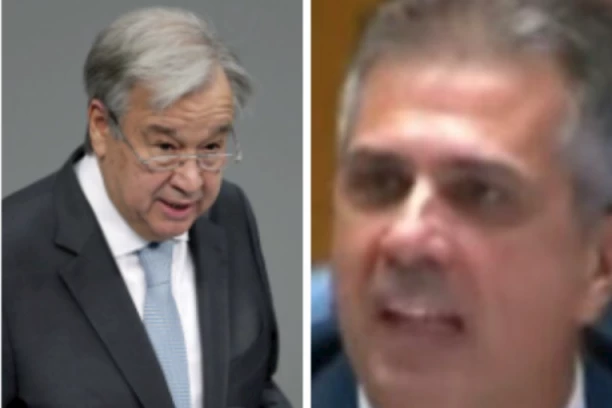 ŽESTOKA SVAĐA IZRAELSKOG DIPLOMATE I GUTEREŠA U UN! Gotovo zaratili zbog bombardovanja Gaze! Došlo dotle da je otkazan planirani sastanak!