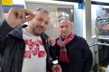 GDE GOD IGRA ZVEZDA, TU SU I NJENI NAVIJAČI: Žare i Nemanja nemaju dilemu - srpski šampion POBEĐUJE!