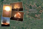 JAKE EKSPLOZIJE PROTRESLE UKRAJINU, REAGOVAO I ZELENSKI: Cilj napada je najverovatnije bila nuklearna elektrana (VIDEO)