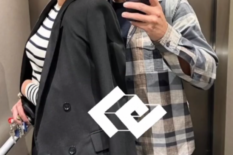 Stefan Karić sa novom devojkom Andreom Bogdanović