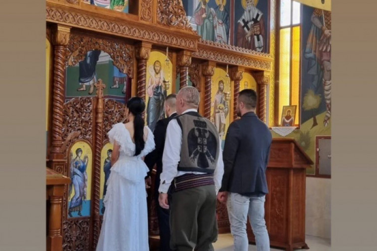 Jelena i Mladen crkveno venčanje
