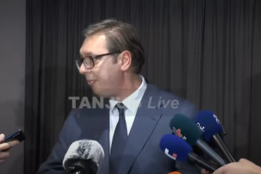 Predsednik Vučić oštro odgovorio stranom novinaru: "Nema potrebe da galamite, Briselski sporazum treba da se sprovede!"