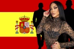 MAJA UHVAĆENA U ŠPANIJI SA DVOJICOM: Starleta napravila HAOS u Madridu, pa se POČASTILA!