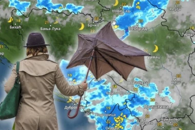 OLUJA STIŽE U SRBIJU! Ovi delovi zemlje biće prvi na udaru ciklona! Pogledajte kako će se nevreme kretati - IZ SATA U SAT!
