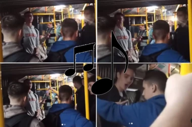 CEO AUTOBUS PLAKAO! Grupa mladića večeras do suza dovela putnike na liniji 56! EVO ŠTA SU URADILI! (VIDEO)