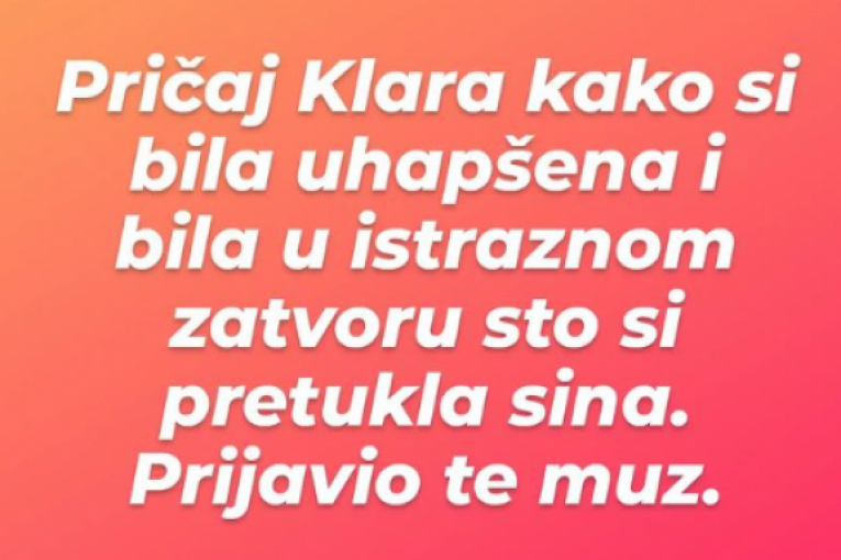 Marija Kulić uzvraća udarac dadilji Klari