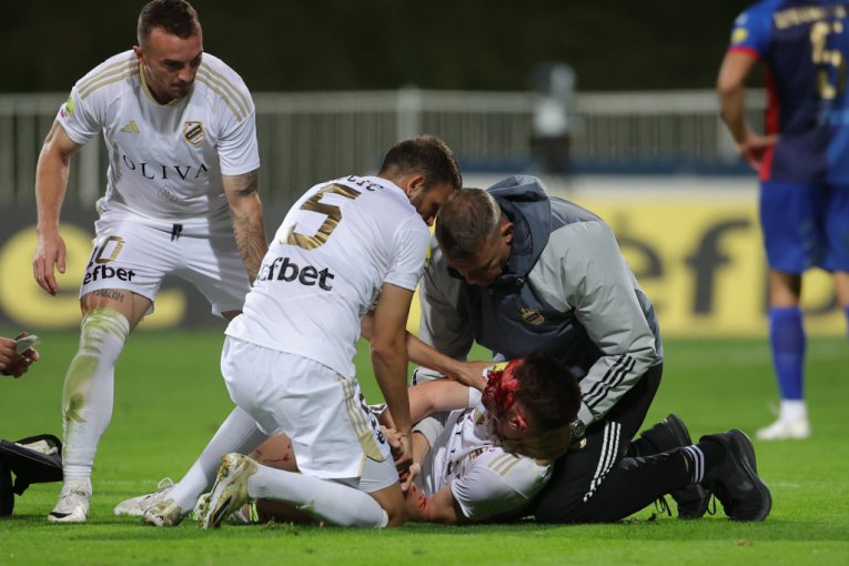 Teška povreda Vojina Serafimovića