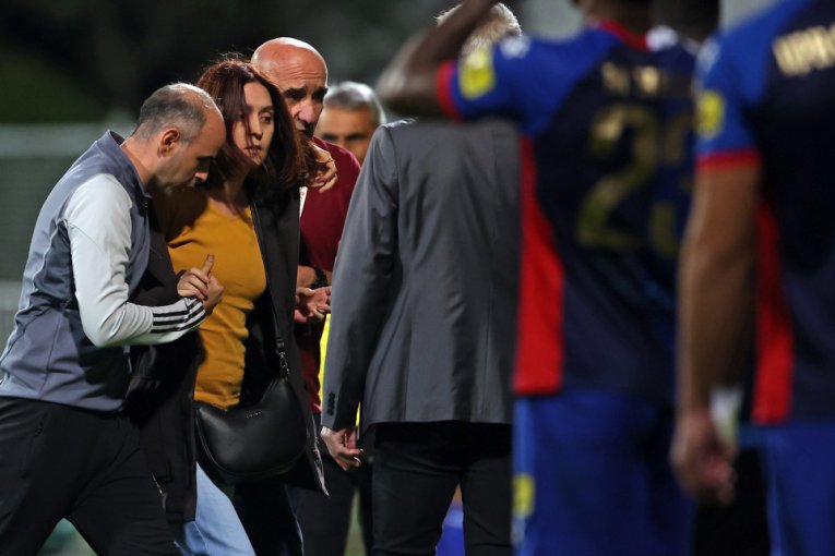 Teška povreda Vojina Serafimovića