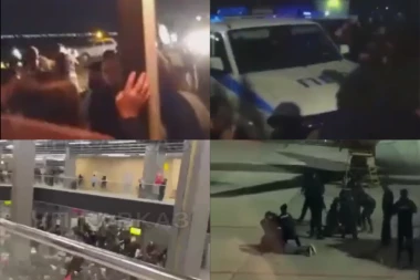 HAOS NA AERODROMU U DAGESTANU! Demonstranti upali na pistu, jure ljude koji su doleteli iz Izraela! NASRĆU I NA POLICIJU, PREVRĆU IM VOZILA! (VIDEO/FOTO)