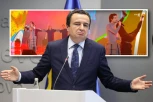 LAŽNA DRŽAVA KOSOVO IZABRALA PREDSTAVNIKA ZA EVROVIZIJU! Kurti mu dodelio nagradu, a on peva "Oj, Kosovo"