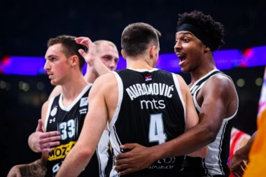 PARTIZAN OPET BOLJI OD ZVEZDE MERIDIANBET: Crno-beli pobedili DRUGI PUT za pet dana!