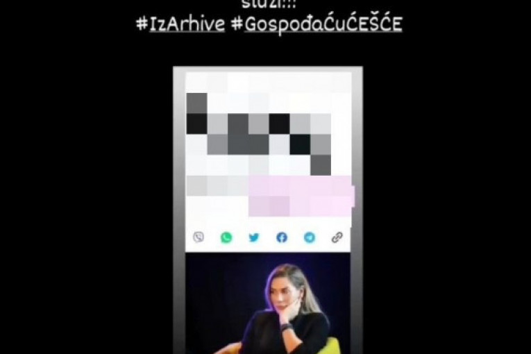 Zvezdan Slavnić instagram Ana Ćurčić