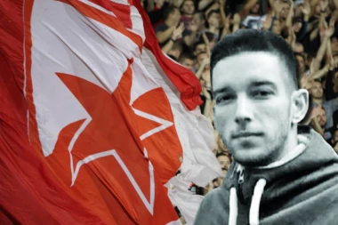 POŠTUJU SVOJE! Navijači Crvene zvezde spremili poseban ispraćaj Aleksandru Kodiću - nikada neće biti zaboravljen! (FOTO)