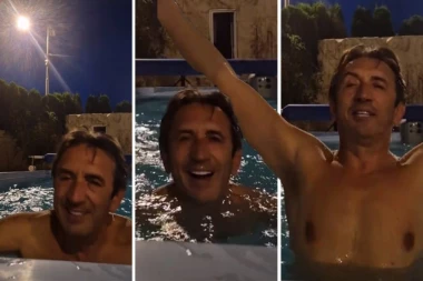 KUĆNI SNIMAK GOLOG ŽIKE JAKŠIĆA (60) OBIŠAO INTERNET: Voditelj poručio da se OVO ne propušta!