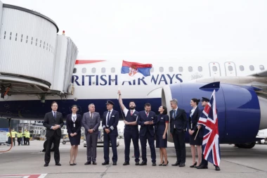 PONOVO LETOVI NA RELACIJI BEOGRAD-LONDON: Posle 13 godina danas sleteo prvi avion Britiš ervejza!