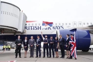 PONOVO LETOVI NA RELACIJI BEOGRAD-LONDON: Posle 13 godina danas sleteo prvi avion Britiš ervejza!