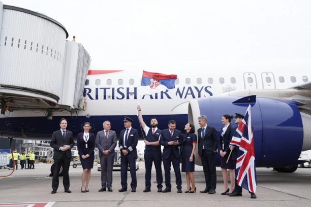 PONOVO LETOVI NA RELACIJI BEOGRAD-LONDON: Posle 13 godina danas sleteo prvi avion Britiš ervejza!