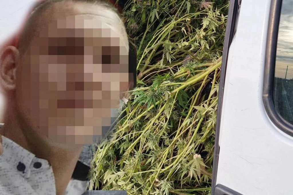 OVO JE UHAPŠENI MLADIĆ KOD OBRENOVCA, U KOMBIJU PREVOZIO KANABIS: Preko noći je počeo da vozi ''rendža'' od 60.000 evra! (FOTO)