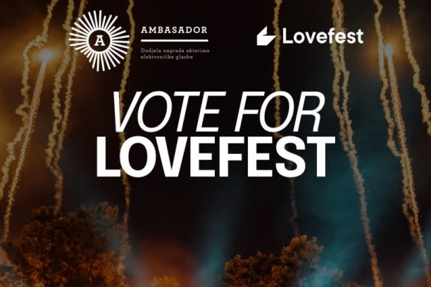 Glasaj i osvoji ulaznicu za Lovefest 2024