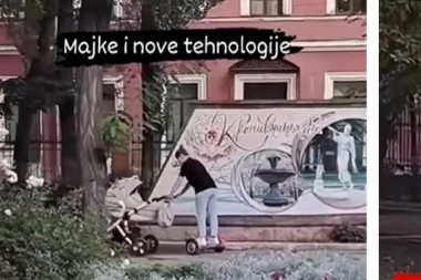 LENJOST UMALO UBILA MAJKU I DETE: Kada pogledate u noge žene shvatićete zašto su ljudi BESNI - prevrnula se dok su svi trčali u pomoć (FOTO/VIDEO)