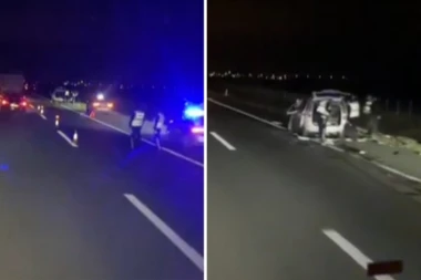 U UDESU KOD RUME POVREĐENO ŠEST OSOBA: Vozilo se zakucalo u kamion! (VIDEO)