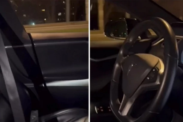 BAHATA OMLADINA PO BEOGRADU VOZI AUTO-PILOTOM KROZ GRAD, SNIMA SE I PITA:  Šta mi sad policija može kad sam pijan?!