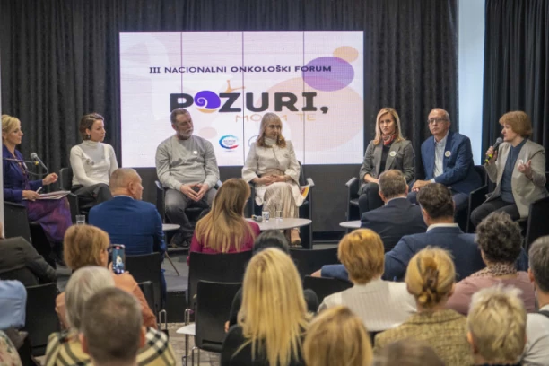 III Onkološki forum! Požuri, molim te! Tоkоm živоtа, јеdаn оd pеt muškаrаcа i јеdnа оd šеst žеnа ćе оbоlеti оd rаkа!