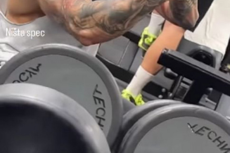 Mateja Matijević u teretani