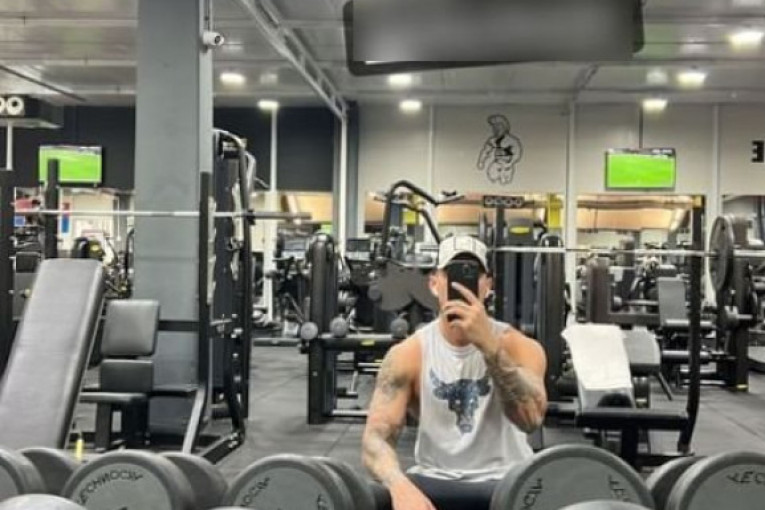 Mateja Matijević u teretani