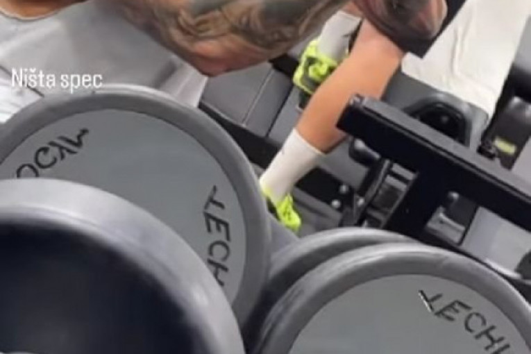 Mateja Matijević u teretani