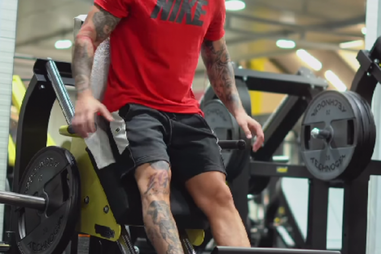 Mateja Matijević u teretani