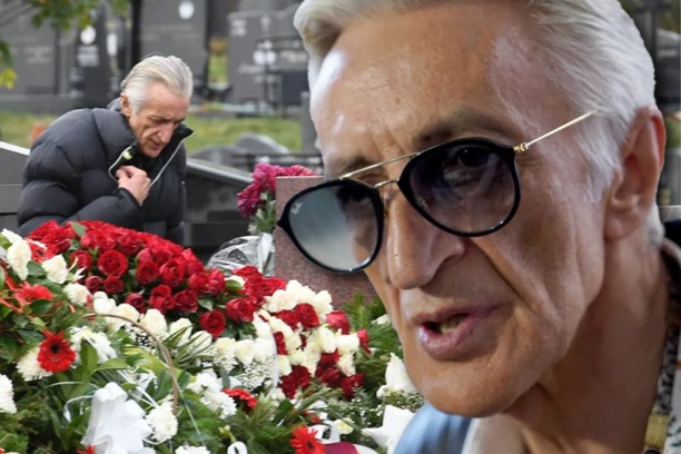 SRCEPARAJUĆI SNIMAK MIRKA KODIĆA SA LEŠĆA: Harmonikaš skrhan od tuge na grobu svog sina, ovaj prizor SLAMA DUŠU! (VIDEO)