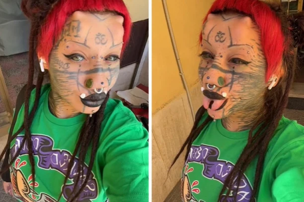 IMA 72 PIRSINGA I HRPU PLASTIČNIH OPERACIJA, A KAD VIDITE ŠTA RADI SA JEZIKOM OSTAĆETE BEZ TEKSTA: "Želim da budem prava žena-mačka" (VIDEO)