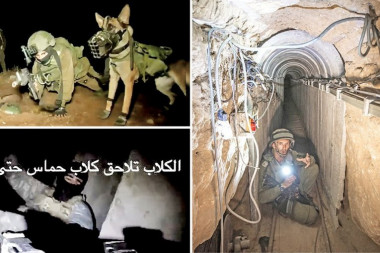 PSI KIDAJU HAMASOVCE: Ekstremisti vrište u klopci tunela! Izraelska vojska objavila UZNEMIRUJUĆE SNIMKE