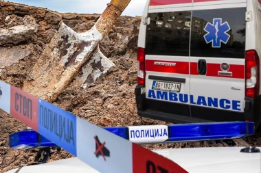 HOROR KOD VLADIMIRACA! Obrušila se zemlja i ZAKOPALA dvojicu radnika!