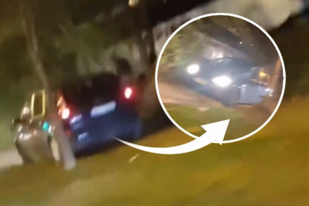 ŠTA SE DEŠAVA SA LJUDIMA? Vozi automobil po trotoaru, ugrozio pešaka na Julinom brdu!