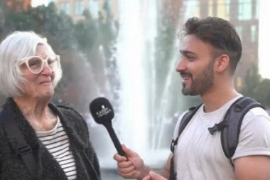 ZAUSTAVIO JE BAKU I UPITAO JE ŠTA JE SREĆA: Njen odgovor ga je ostavio bez teksta, komentari se samo nižu (VIDEO)